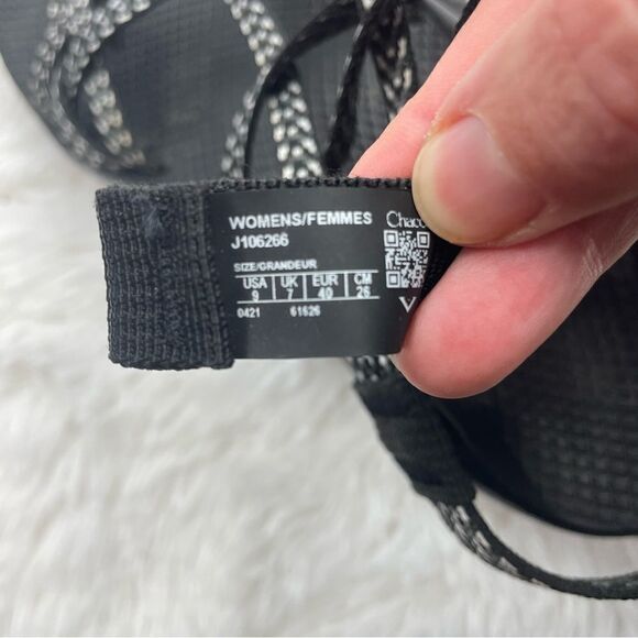 Chaco Zx2 Double Strapped Boost Black Sandals - Picture 6 of 8